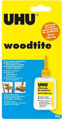 UHU Liquid Glue Woodtite Wood clamp 18ml 26039