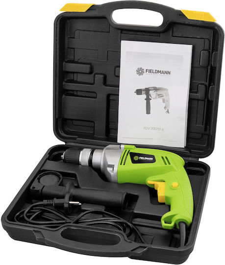 Fieldmann Schlag Bohrer 750W mit Koffer