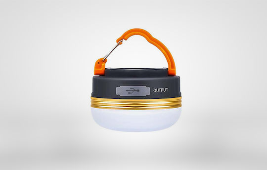 Superfire Battery Light for Camping Waterproof with Flashlight 127lm 2.5W