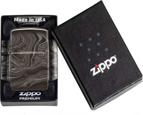 Zippo Αντιανεμικός Αναπτήρας Φλόγας Marble Pattern