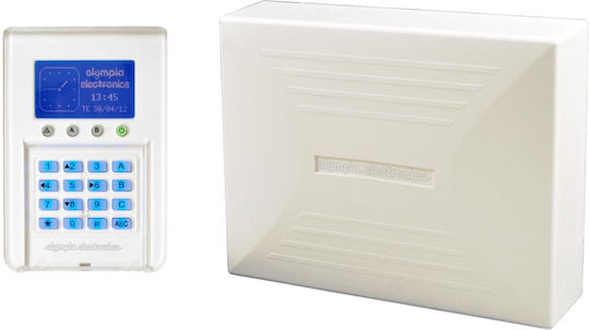 Olympia Electronics BS-468/A/KIT Wireless Alarm System with Motion Detector , 4 Door Sensors , Siren , Hub and Keyboard