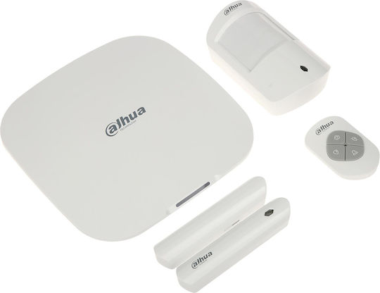 Dahua Drahtlos Alarmsystem mit Bewegungsmelder , Türsensor , Fernbedienung und Zentrale