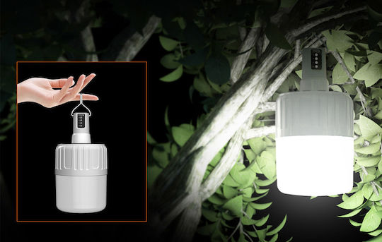 Superfire T26 Solarlampe für Camping mit Taschenlampe 500lm 18W
