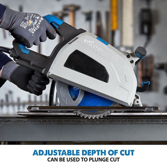 Evolution Circular Saw 1800W with Dust Extraction System