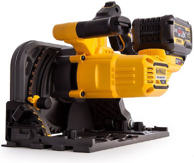 Dewalt Βυθιζόμενο Δισκοπρίονο 2x6Ah με Ρύθμιση Ταχύτητας και με Σύστημα Αναρρόφησης