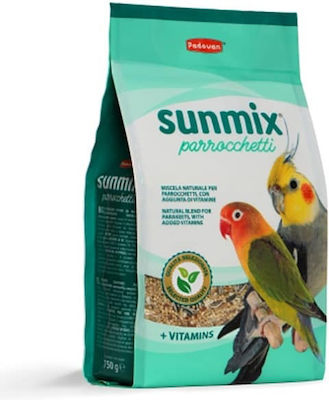 Padovan Sunmix Parrocchetti Birds Food for Budgerigars 750gr