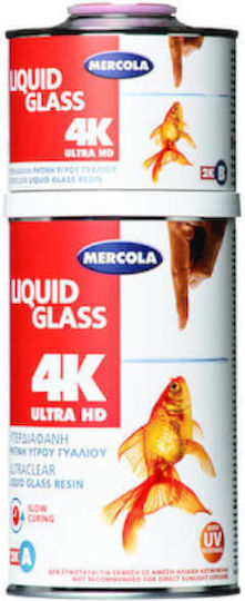 Mercola 4K Ultra HD Ρητίνη Δύο Συστατικών UV Resistant 285gr