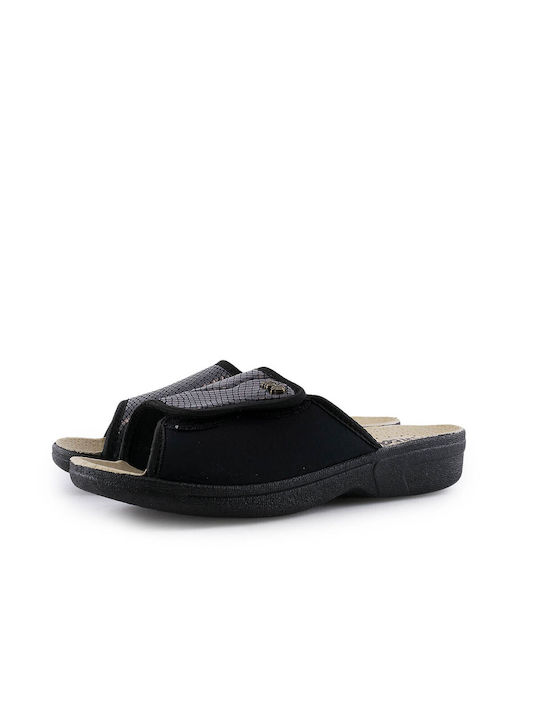 1418 Mendies Women's slippers BLACK