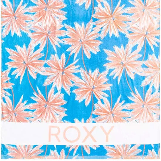 Roxy Cold Water Cotton Light Blue Beach Towel 160x90cm