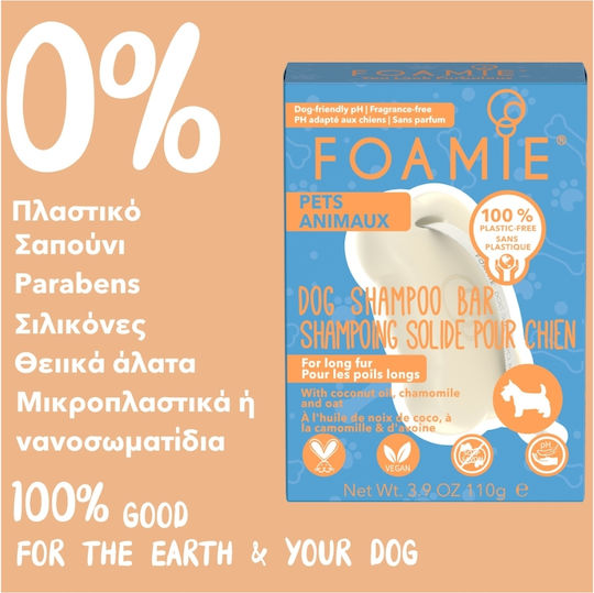 Foamie Șampon Pentru Câini Pentru Părul Lung 110gr