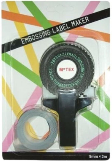 Motex E-101 Mechanical Portable Label Maker Green