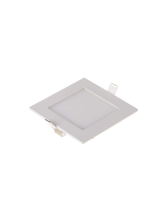 V-TAC Square Recessed LED Panel 6W