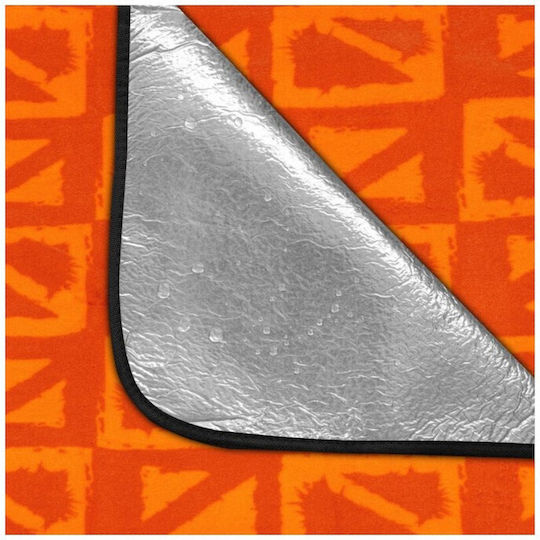 Spokey Blanket Pic-Nic Blanket Amber Apricote 150x180cm in Orange color