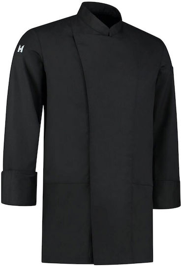 Le Nouveau Chef Coat Chef Black with Long Sleeve Dave