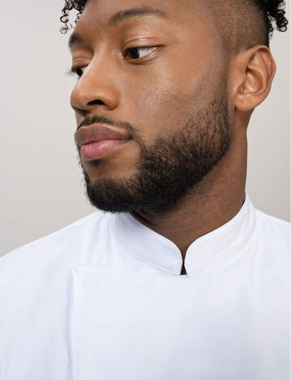Le Nouveau Chef Coat Chef White with Short Sleeve Melvin