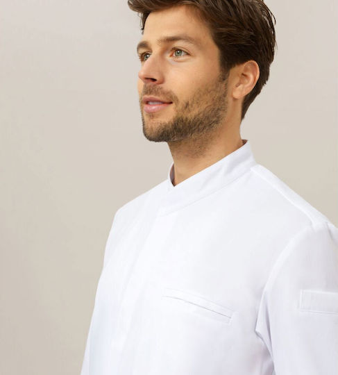 Le Nouveau Chef Coat Chef White with 3/4 Sleeve Fabian