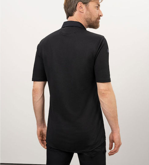 Le Nouveau Chef Mantel Koch Herren Schwarz mit Kurzärmelig Gilles