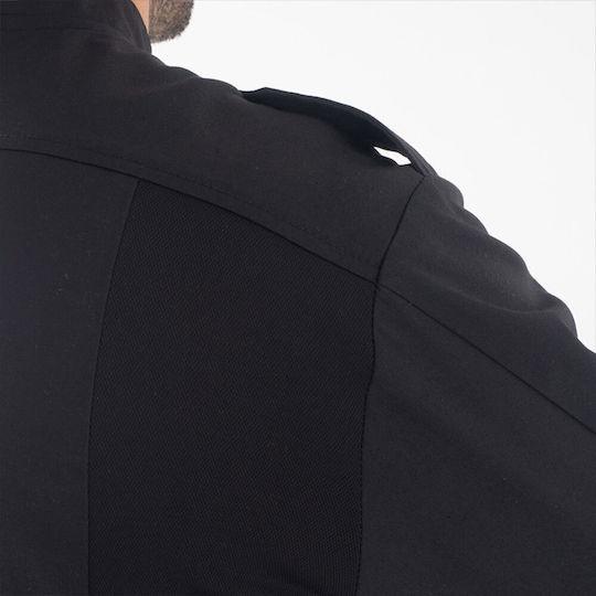 Giblor's Mantel Koch Unisex Schwarz mit Langärmelig