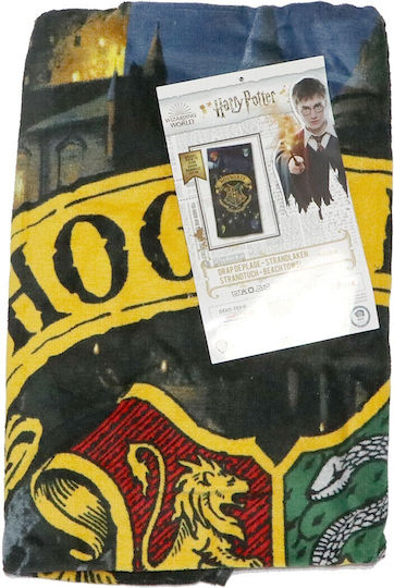 Warner Bros Παιδική Πετσέτα Θαλάσσης Harry Potter 140x70εκ.