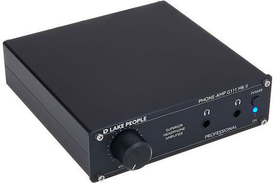 Lake People G111 MKII Επιτραπέζιος Αναλογικός Ενισχυτής Ακουστικών Μονοκάναλος με Jack 6.3mm