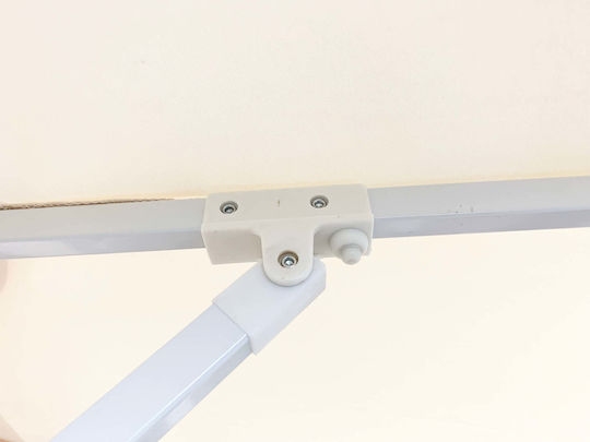 Professional Round Metal Ecru Parasol Φ2.2m