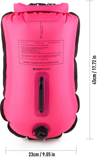Buddyswim Σημαδούρα Τορπίλη 20lt Ροζ