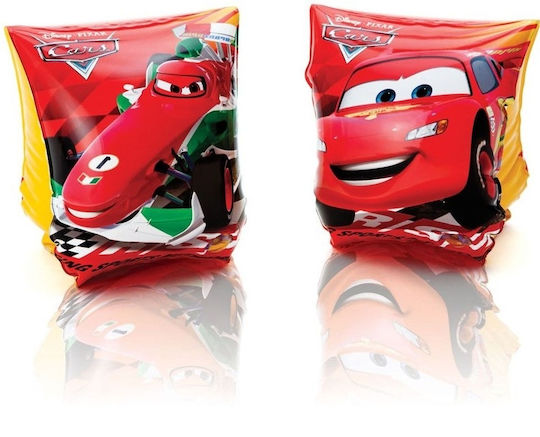 Intex Μπρατσάκια Κολύμβησης από Βινύλιο 3-6 ετών Cars 23x15εκ. Πολύχρωμα