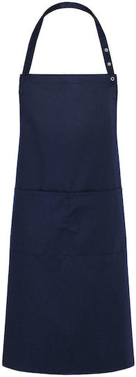 Karlowsky Ποδιά Σερβιτόρου Ολόσωμη LS 34 Navy Blue