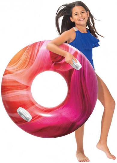 Intex Inel de Înot pentru Copii Waves of Nature cu Mânere și Diametru 114cm. de la 9 Ani (Diverse modele/culori)