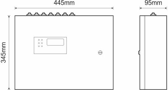 Olympia Electronics Fire Detection Panel 8 Zones