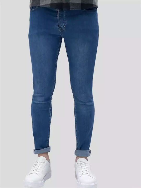 Men's jeans in blue color