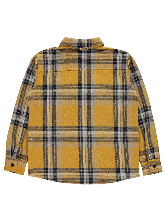 Children's plaid shirt for boys (10-14 years old)