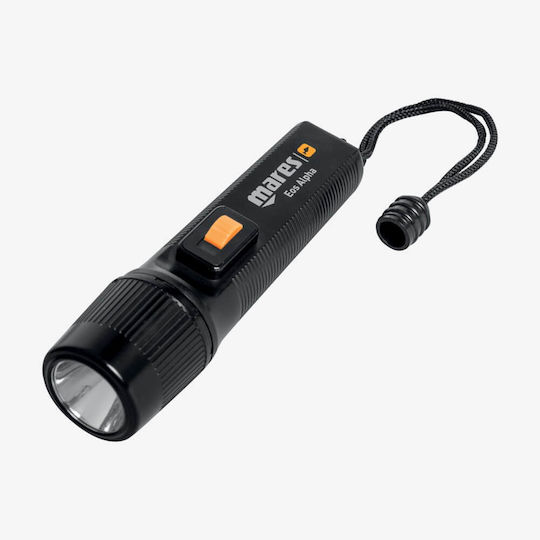 Mares Eos Alpha Φακός Κατάδυσης Επαναφορτιζόμενος LED με Φωτεινότητα 265lm για Βάθος έως 100m
