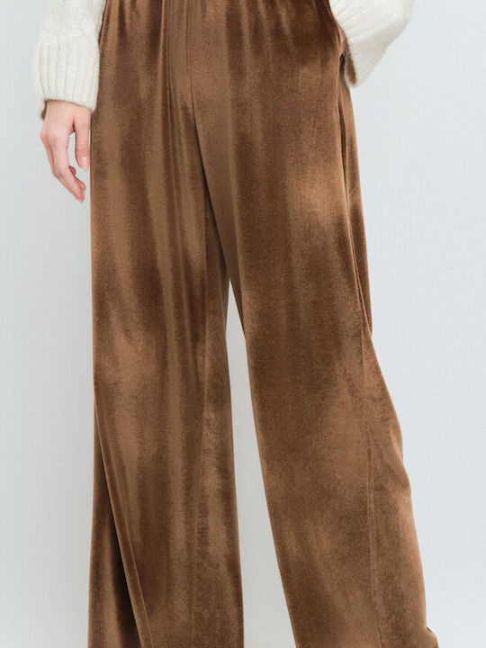 The Lulu Trouser Trousers TLL5656 Brown TLL5656