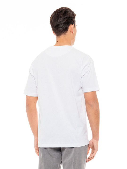 Biston Men's Short Sleeve T-shirt White