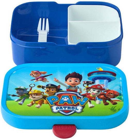 Mepal Πλαστικό Παιδικό Δοχείο Φαγητού Paw Patrol 0.75lt Μπλε 17.8 x 13.2 x 6.1εκ.