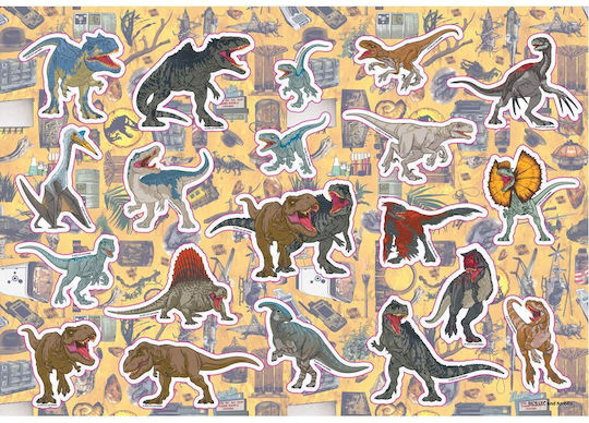 Διακάκης Μπλοκ Ζωγραφικής Jurassic C4 22.9x32.4cm 40 Φύλλα
