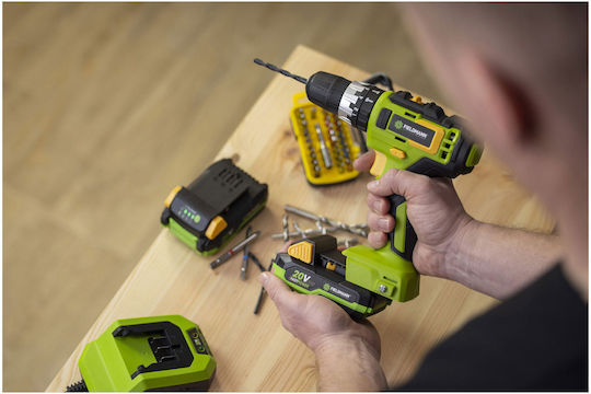 Fieldmann FDUV 70115-A Akku-Schrauber Batterien 20V 1x2Ah