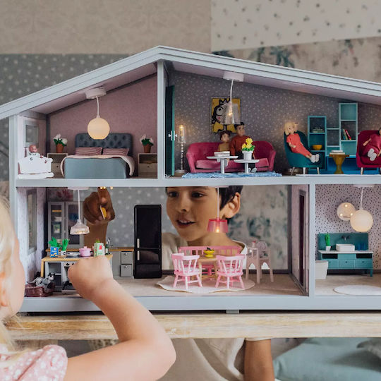 Lundby Billie Σετ Πλαστικές Κούκλες για Κουκλόσπιτο