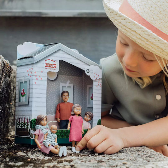 Lundby Billie Σετ Πλαστικές Κούκλες για Κουκλόσπιτο