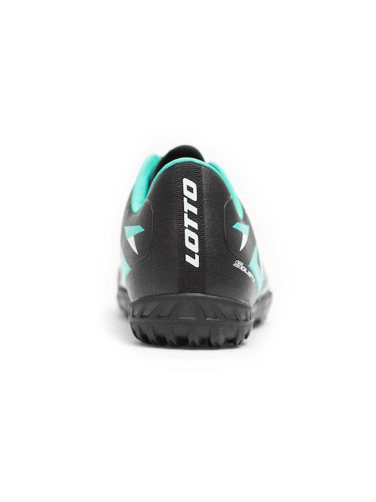 Lotto Solista 700 VI Fußballschuhe mit geformten Stollen Schwarz