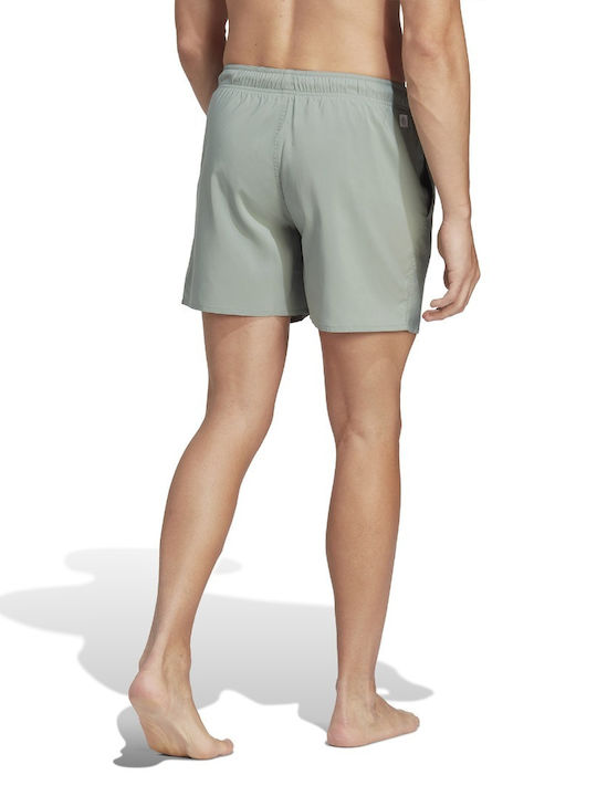 Solid Swim Men's Swimwear Shorts Khaki