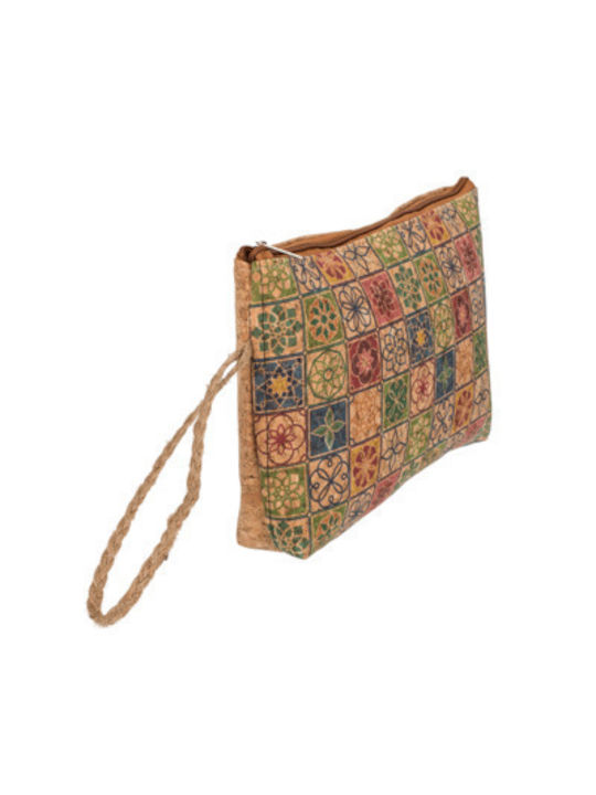 Νεσεσέρ Cosmetic Bag από Φελλό Mandala 01 (20 x 9cm)