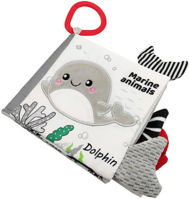 Akuku Activity Book Marine Animals Book made of Fabric