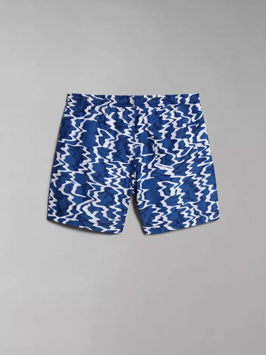 V-vail Men's Swimwear Shorts Blue with Patterns