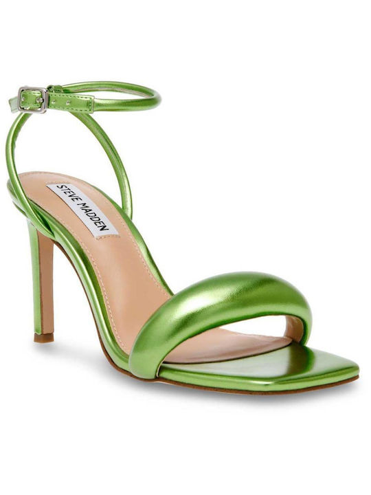 Γυναικεία Πέδιλα Steve Madden LIMEMETALIC ENTICE