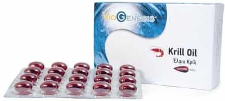 Viogenesis Krill Oil Superba 600мг 60 капси