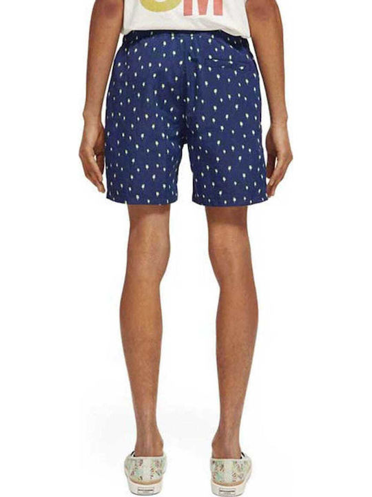 Costum de baie bărbați Scotch & Soda Pantaloni Scurți Albastru Marin Costum de baie bărbați Scotch & Soda Pantaloni Scurți Albastru Marin