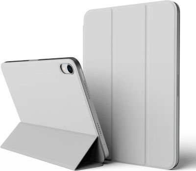 Elago Magnetic Folio Klappdeckel Synthetisches Leder Light Grey (iPad mini 2021) EPADMN6-MFLO-LGY