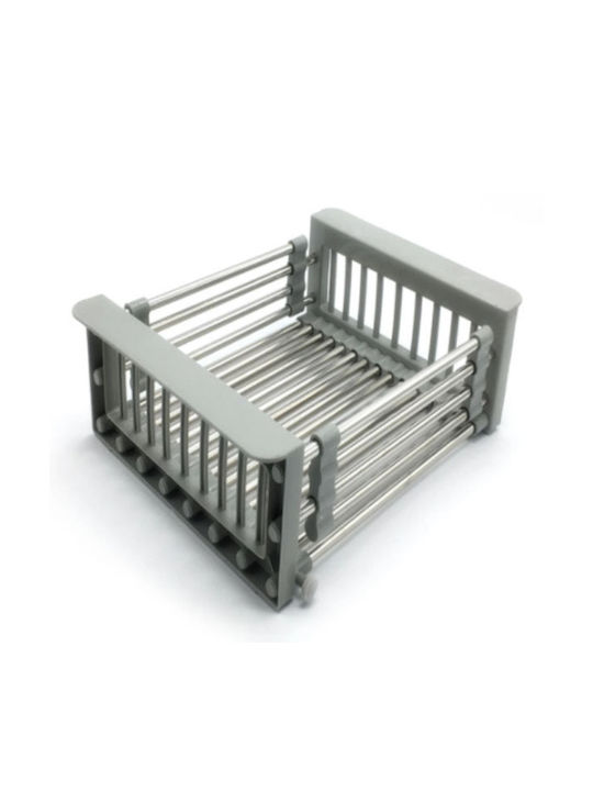 Factory Στραγγιστήρι Γούρνας Inox Γκρι 42x23x23cm